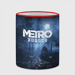 Кружка 3D Metro Exodus: Dark Moon, цвет: 3D-красный кант — фото 2