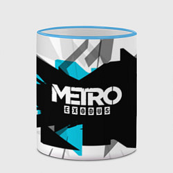 Кружка 3D Metro: Exodus Sky, цвет: 3D-небесно-голубой кант — фото 2