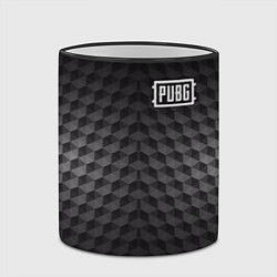 Кружка 3D PUBG: Carbon Style, цвет: 3D-черный кант — фото 2