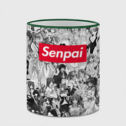 Кружка 3D SENPAI Stories, цвет: 3D-зеленый кант — фото 2