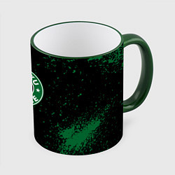 Кружка 3D Anteiku coffee sturbucks, цвет: 3D-зеленый кант
