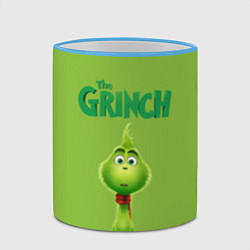 Кружка 3D The Grinch, цвет: 3D-небесно-голубой кант — фото 2