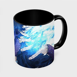 Кружка 3D Академия героев - Даби, цвет: 3D-белый + черный