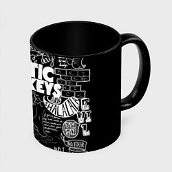 Кружка 3D Arctic Monkeys: I'm in a Vest, цвет: 3D-белый + черный