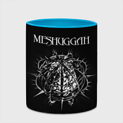 Кружка 3D Meshuggah: Chaosphere, цвет: 3D-белый + небесно-голубой — фото 2