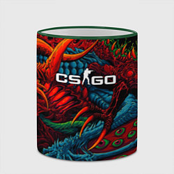 Кружка 3D CS:GO Hyper Beast, цвет: 3D-зеленый кант — фото 2