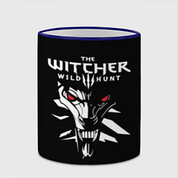 Кружка 3D The Witcher 3: Wild Hunt, цвет: 3D-синий кант — фото 2