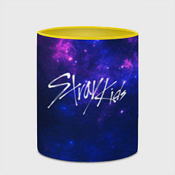 Кружка 3D Stray Kids, цвет: 3D-белый + желтый — фото 2