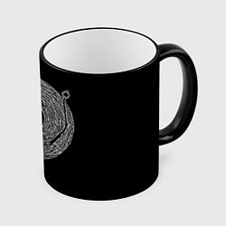Кружка 3D Joy Division, цвет: 3D-черный кант