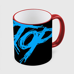 Кружка 3D Сектор Газа, цвет: 3D-красный кант