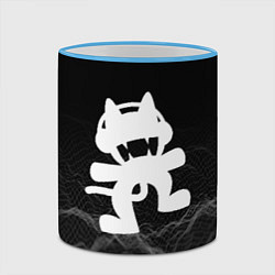 Кружка 3D MONSTERCAT, цвет: 3D-небесно-голубой кант — фото 2