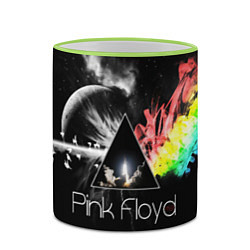 Кружка 3D PINK FLOYD, цвет: 3D-светло-зеленый кант — фото 2