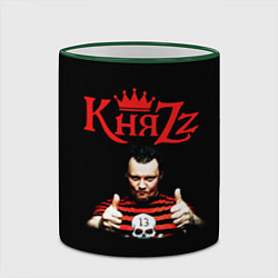 Кружка 3D Князь, цвет: 3D-зеленый кант — фото 2