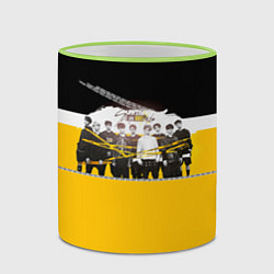 Кружка 3D Stray Kids, цвет: 3D-светло-зеленый кант — фото 2