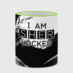 Кружка 3D Sherlock, цвет: 3D-светло-зеленый кант — фото 2