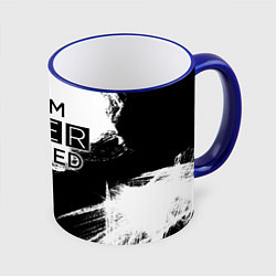 Кружка 3D Sherlock, цвет: 3D-синий кант