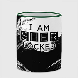 Кружка 3D Sherlock, цвет: 3D-зеленый кант — фото 2