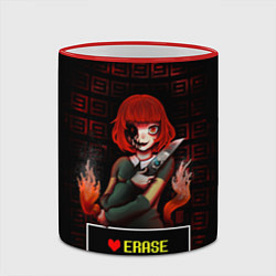 Кружка 3D UNDERTALE, цвет: 3D-красный кант — фото 2