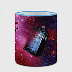 Кружка 3D Doctor Who, цвет: 3D-небесно-голубой кант — фото 2