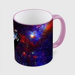 Кружка 3D Doctor Who, цвет: 3D-розовый кант