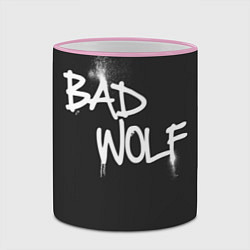 Кружка 3D Bad Wolf, цвет: 3D-розовый кант — фото 2