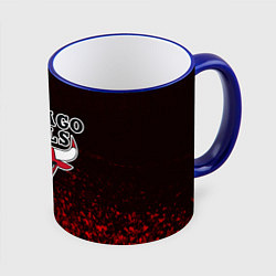 Кружка 3D CHICAGO BULLS, цвет: 3D-синий кант