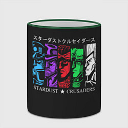 Кружка 3D JoJo Bizarre Adventure, цвет: 3D-зеленый кант — фото 2