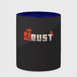 Кружка 3D Rust, цвет: 3D-белый + синий — фото 2