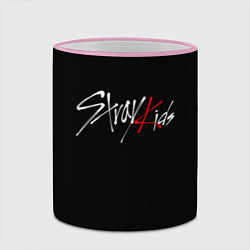 Кружка 3D STRAY KIDS, цвет: 3D-розовый кант — фото 2