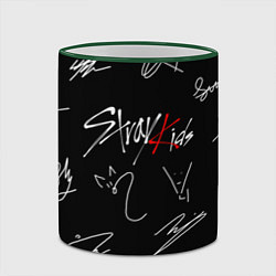Кружка 3D STRAY KIDS, цвет: 3D-зеленый кант — фото 2