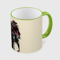 Кружка 3D One Piece, цвет: 3D-светло-зеленый кант