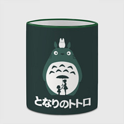 Кружка 3D Totoro, цвет: 3D-зеленый кант — фото 2