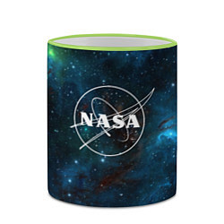 Кружка 3D NASA, цвет: 3D-светло-зеленый кант — фото 2