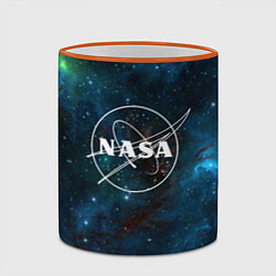 Кружка 3D NASA, цвет: 3D-оранжевый кант — фото 2