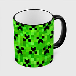 Кружка 3D MINECRAFT, цвет: 3D-черный кант