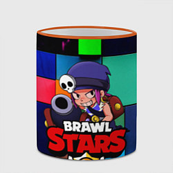 Кружка 3D Brawl Stars - Penny, цвет: 3D-оранжевый кант — фото 2