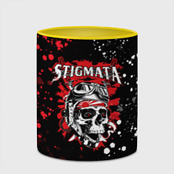 Кружка 3D Stigmata, цвет: 3D-белый + желтый — фото 2