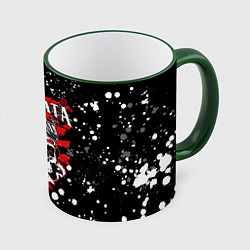 Кружка 3D Stigmata, цвет: 3D-зеленый кант