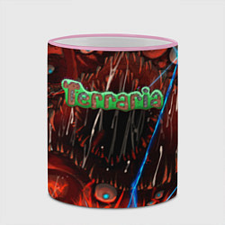 Кружка 3D Terraria, цвет: 3D-розовый кант — фото 2