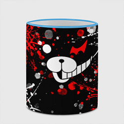 Кружка 3D MONOKUMA, цвет: 3D-небесно-голубой кант — фото 2