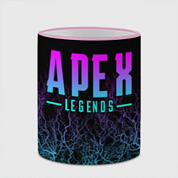 Кружка 3D Apex Legends, цвет: 3D-розовый кант — фото 2