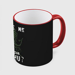Кружка 3D Cthulhu, цвет: 3D-красный кант