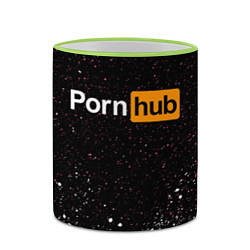 Кружка 3D PornHub, цвет: 3D-светло-зеленый кант — фото 2