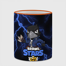 Кружка 3D Brawl Stars CROW, цвет: 3D-оранжевый кант — фото 2