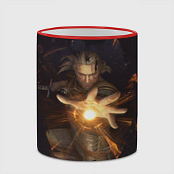 Кружка 3D Ведьмак, цвет: 3D-красный кант — фото 2