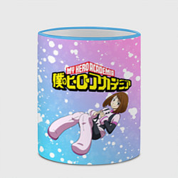 Кружка 3D MY HERO ACADEMIA, цвет: 3D-небесно-голубой кант — фото 2