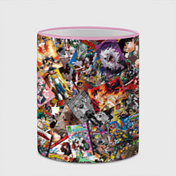 Кружка 3D Academia stikerbombing, цвет: 3D-розовый кант — фото 2