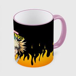 Кружка цветная MY HERO ACADEMIA яркое пламя