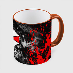 Кружка 3D UMBRELLA CORP, цвет: 3D-оранжевый кант