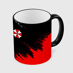 Кружка 3D UMBRELLA CORP, цвет: 3D-черный кант